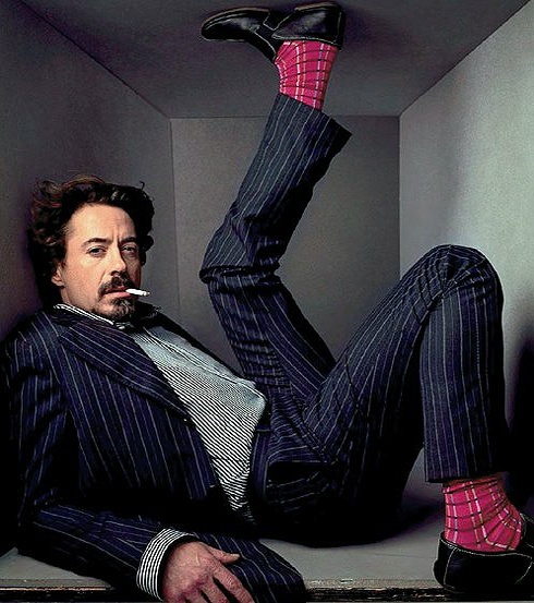 Роберт Дауни-младший фото костюм Robert Downey Jr. photo suit and tie