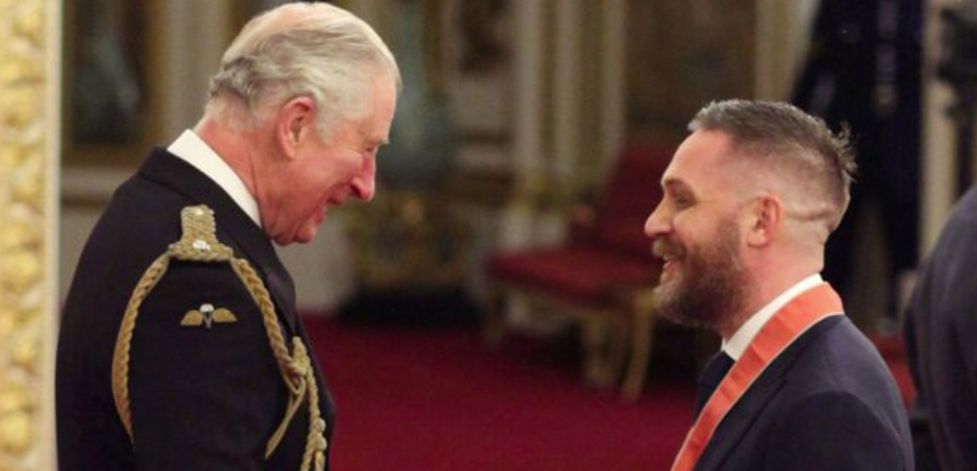 Том Харди получил Орден Британской империи
