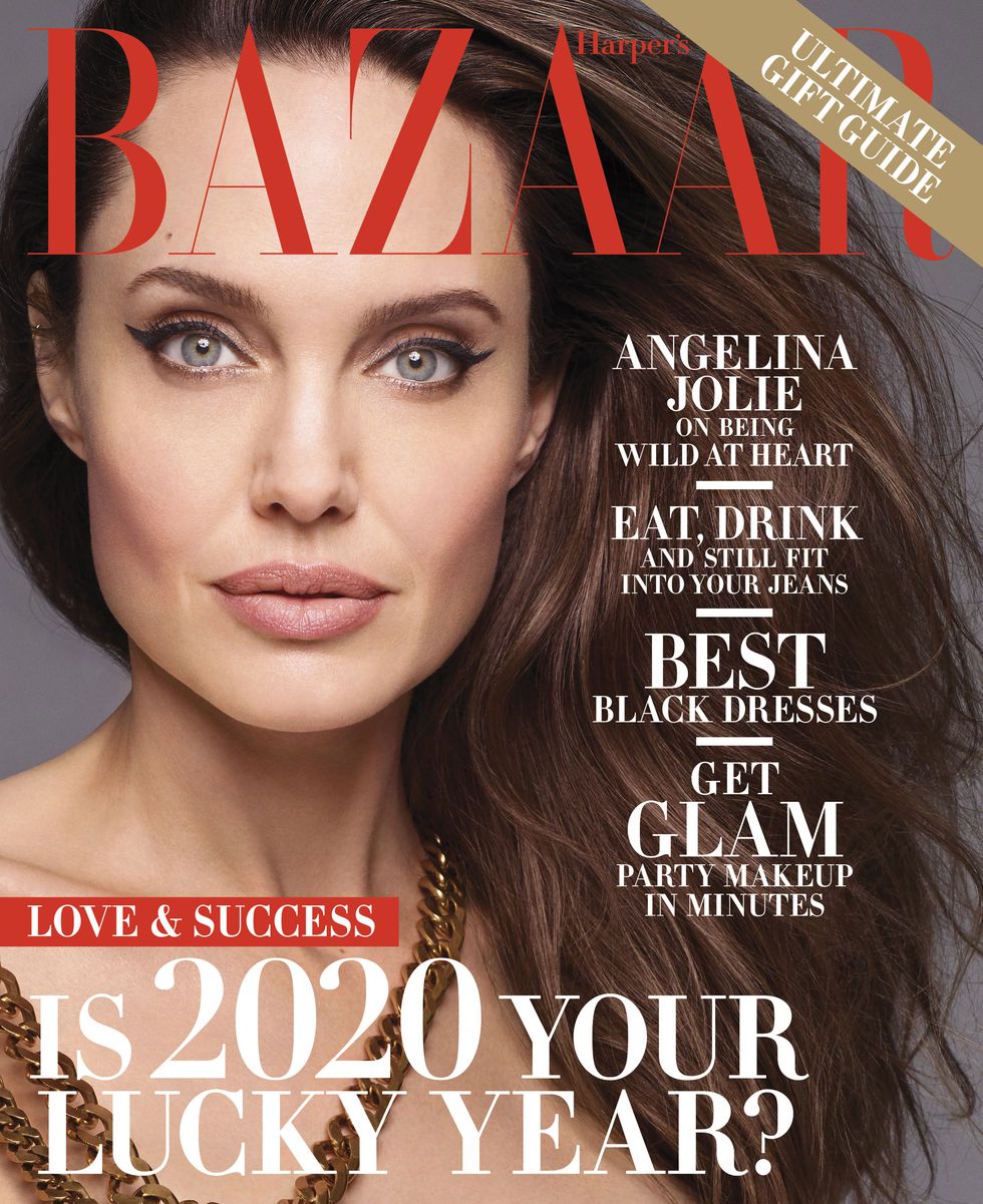 Анджелина Джоли Harper's Bazaar 44 года