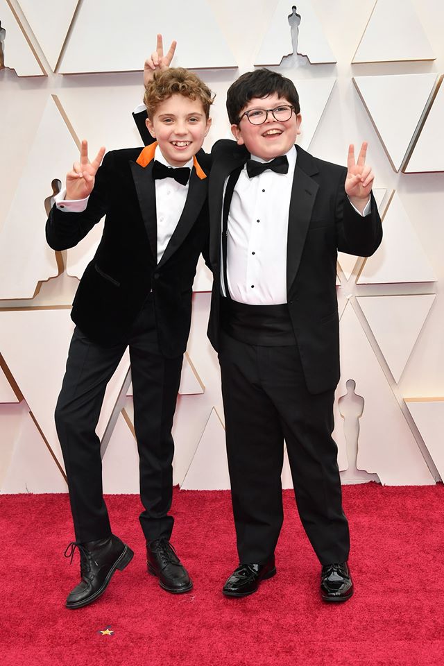 Кролик Джоджо дети актеры на красной дорожке Оскара
