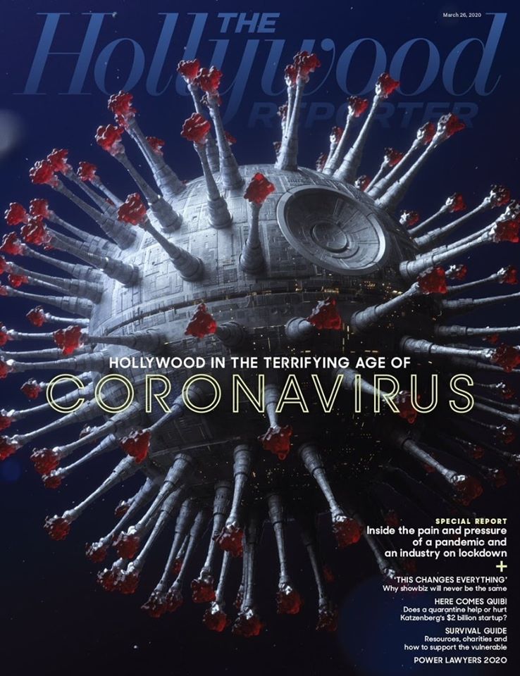 Holywood Reporter обложка коронавирус