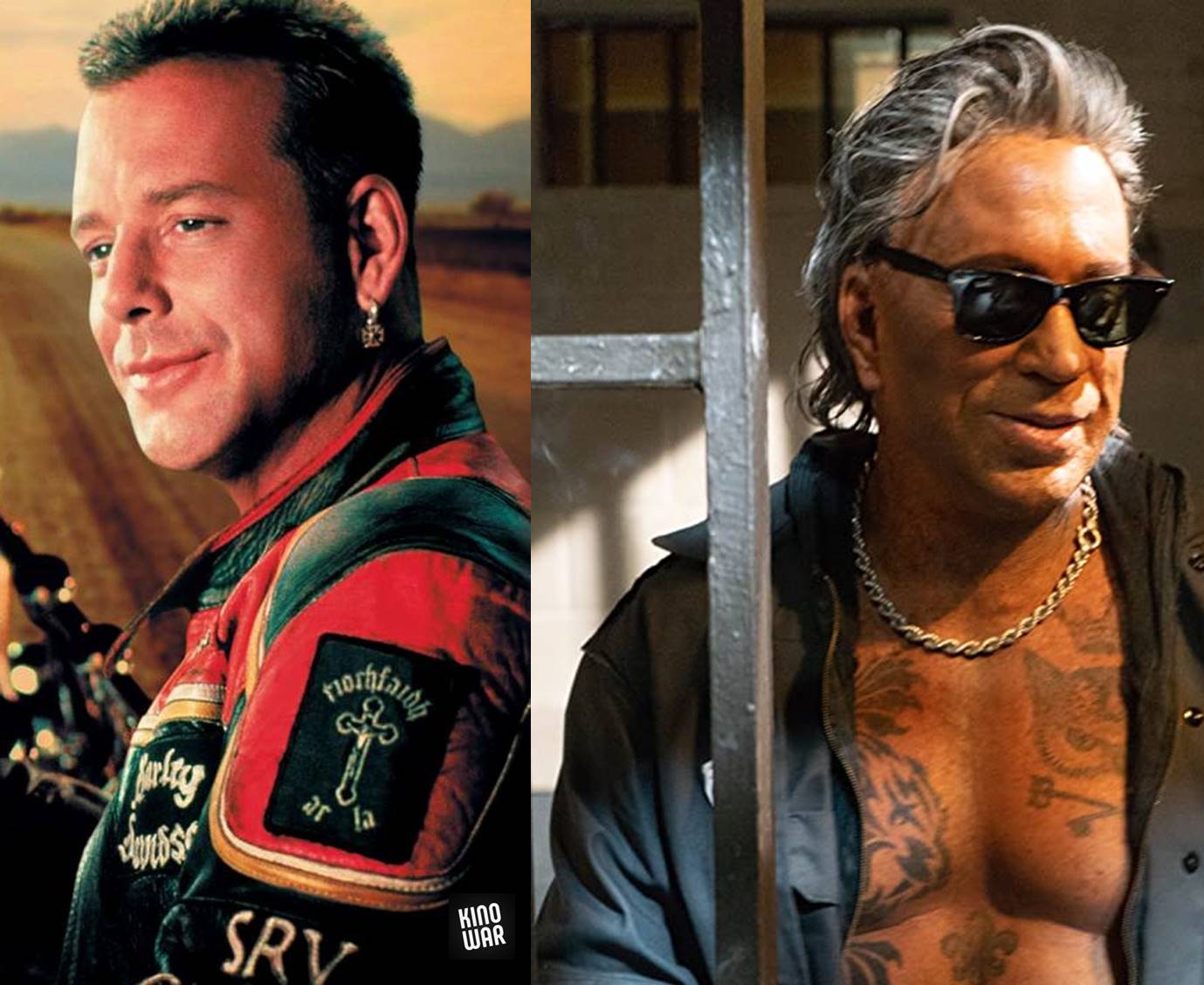 Mickey Rourke before after
