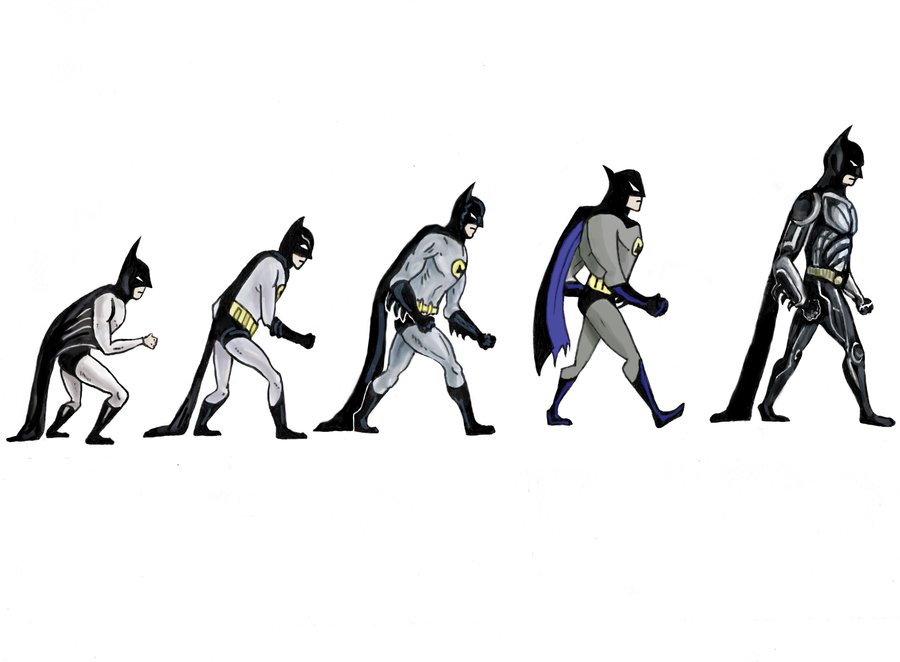 Эволюция Бэтмена в кино