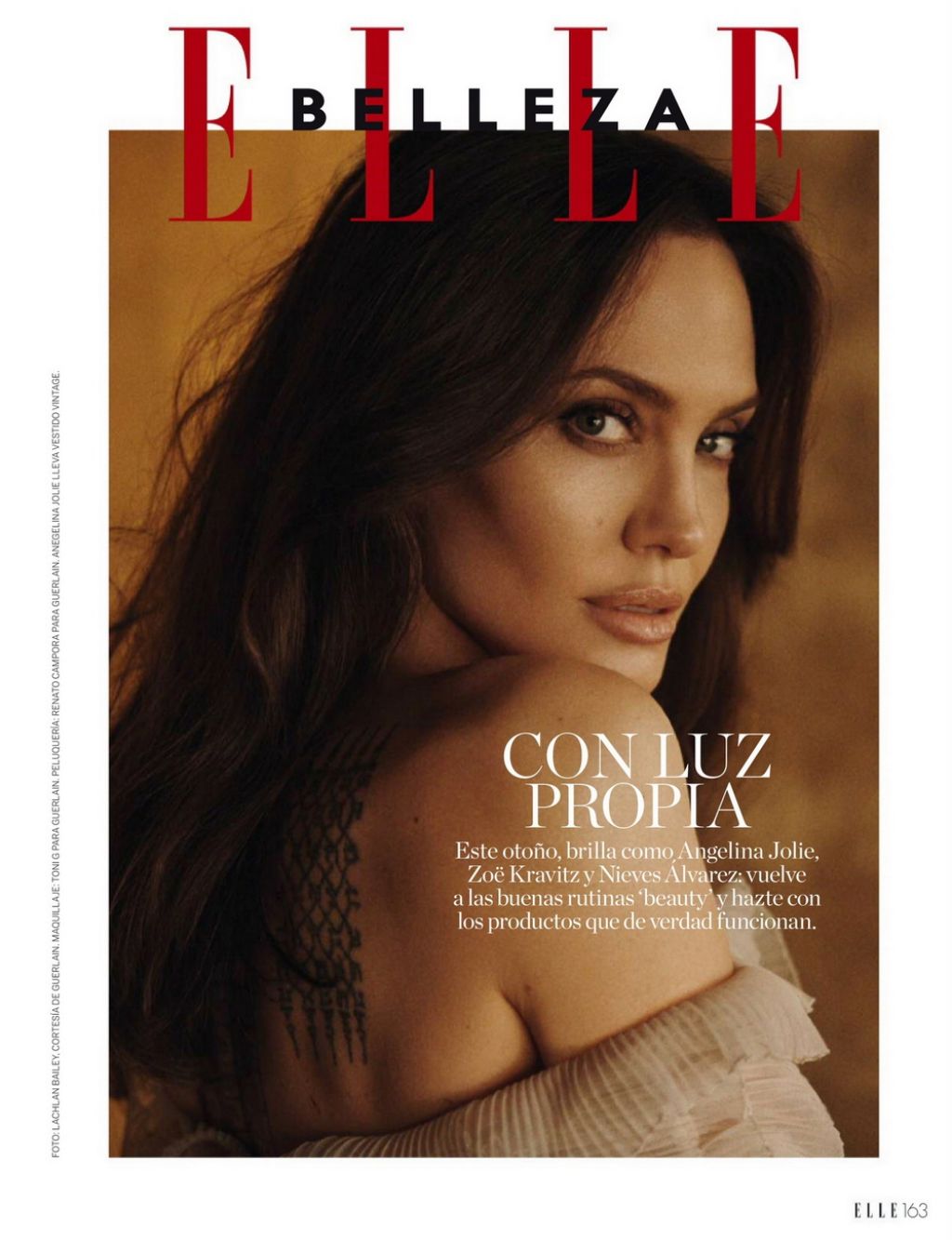Анджелина Джоли в роскошной фотосессии для Elle Испания