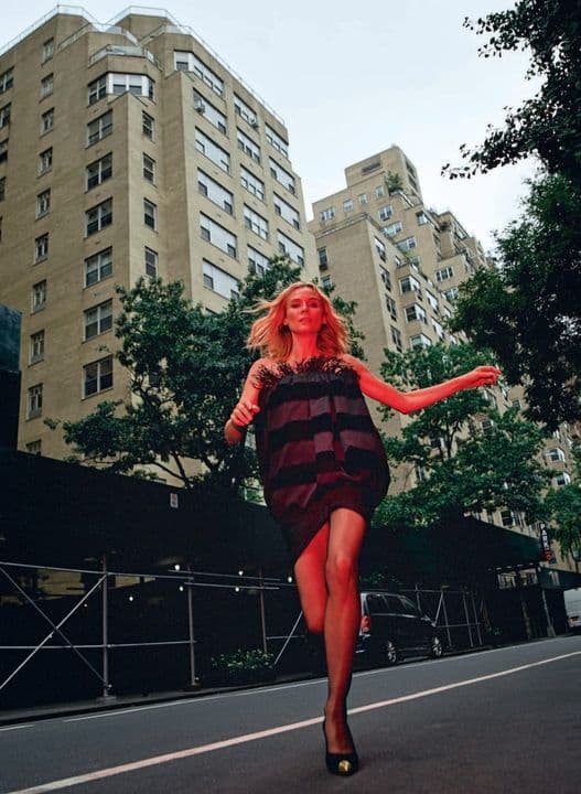 Диана Крюгер в эффектной фотосессии для журнала Elle