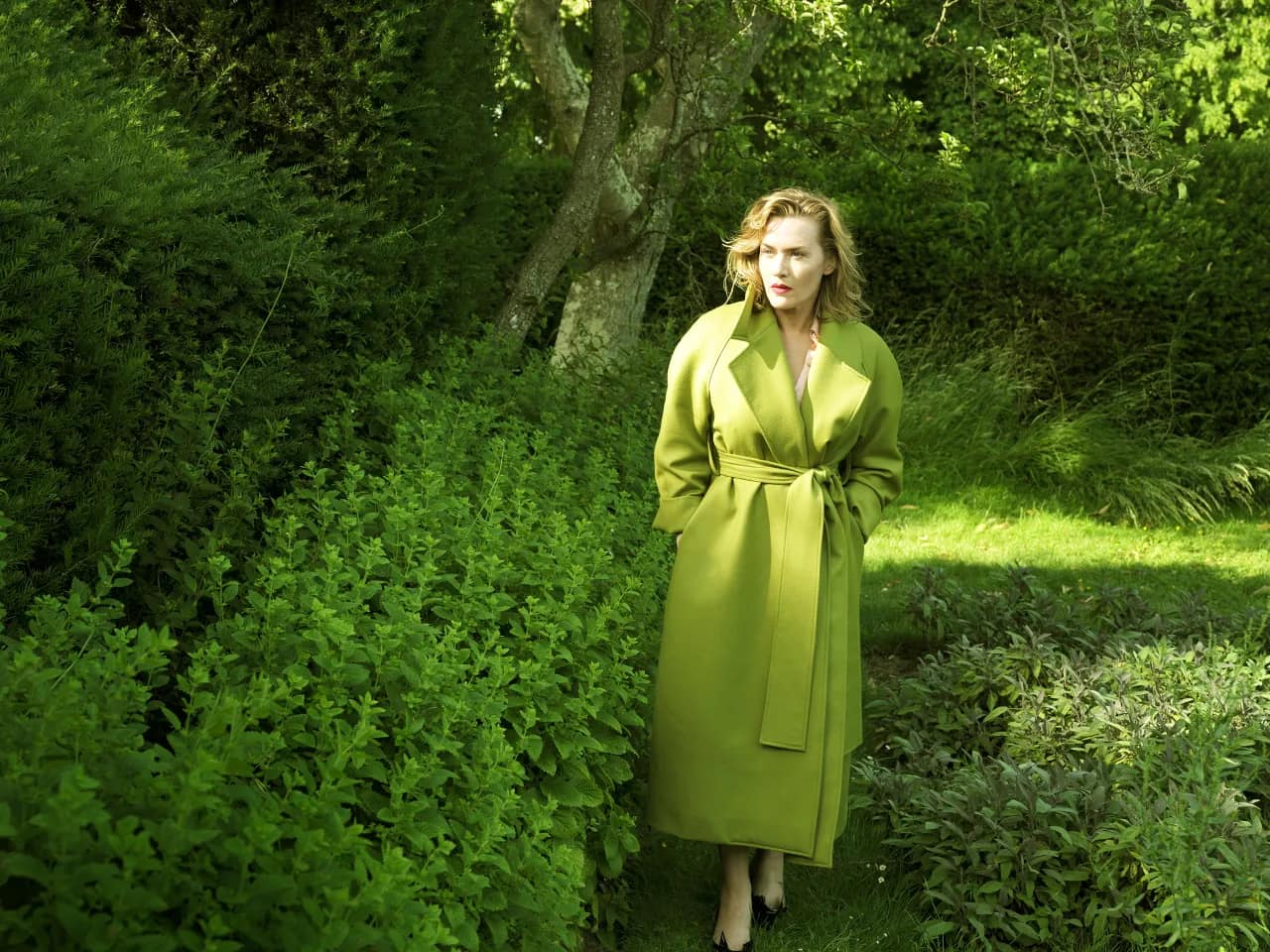 Кейт Вінслет у фотосесії легендарної Енні Лейбовіц для Vogue