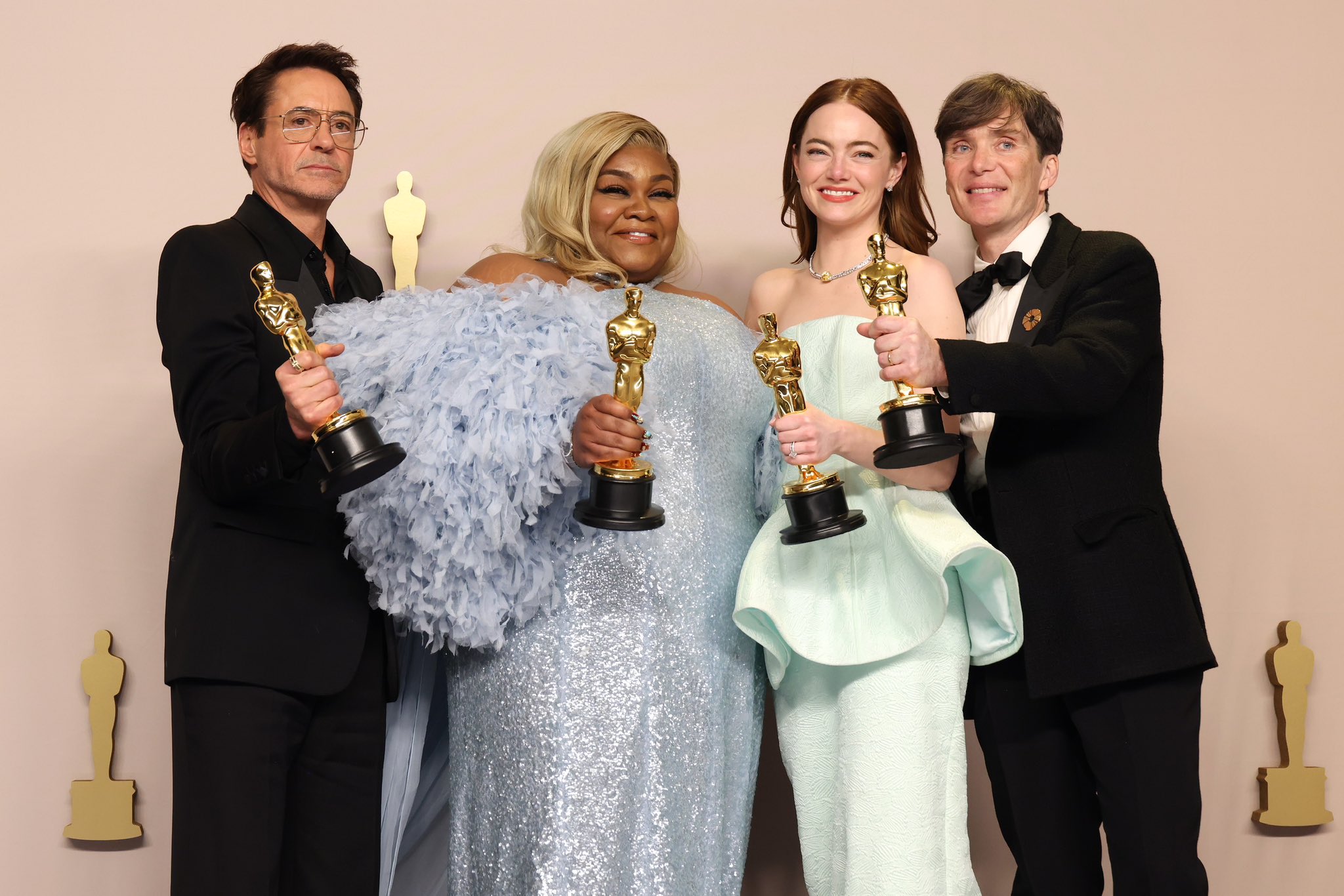 четвірка переможців у акторських номінаціях Оскар 2024