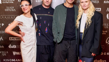 Фото Марія Каель (продюсерка), Мілош Єліч та Святослав Вакарчук (Океан Ельзи), Марина Кошкіна (акторка)