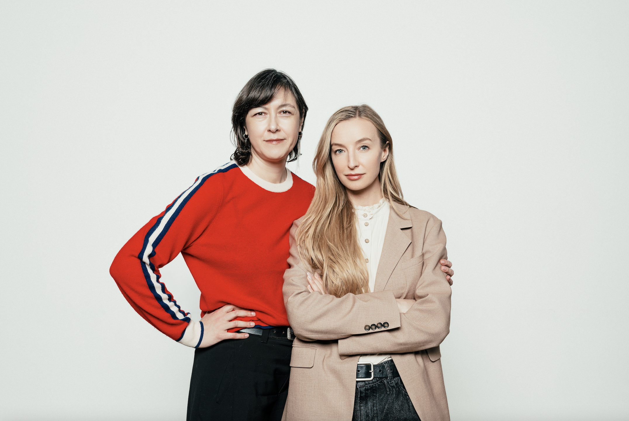 Зліва направо Наталія Лібет та Ольга Брегман