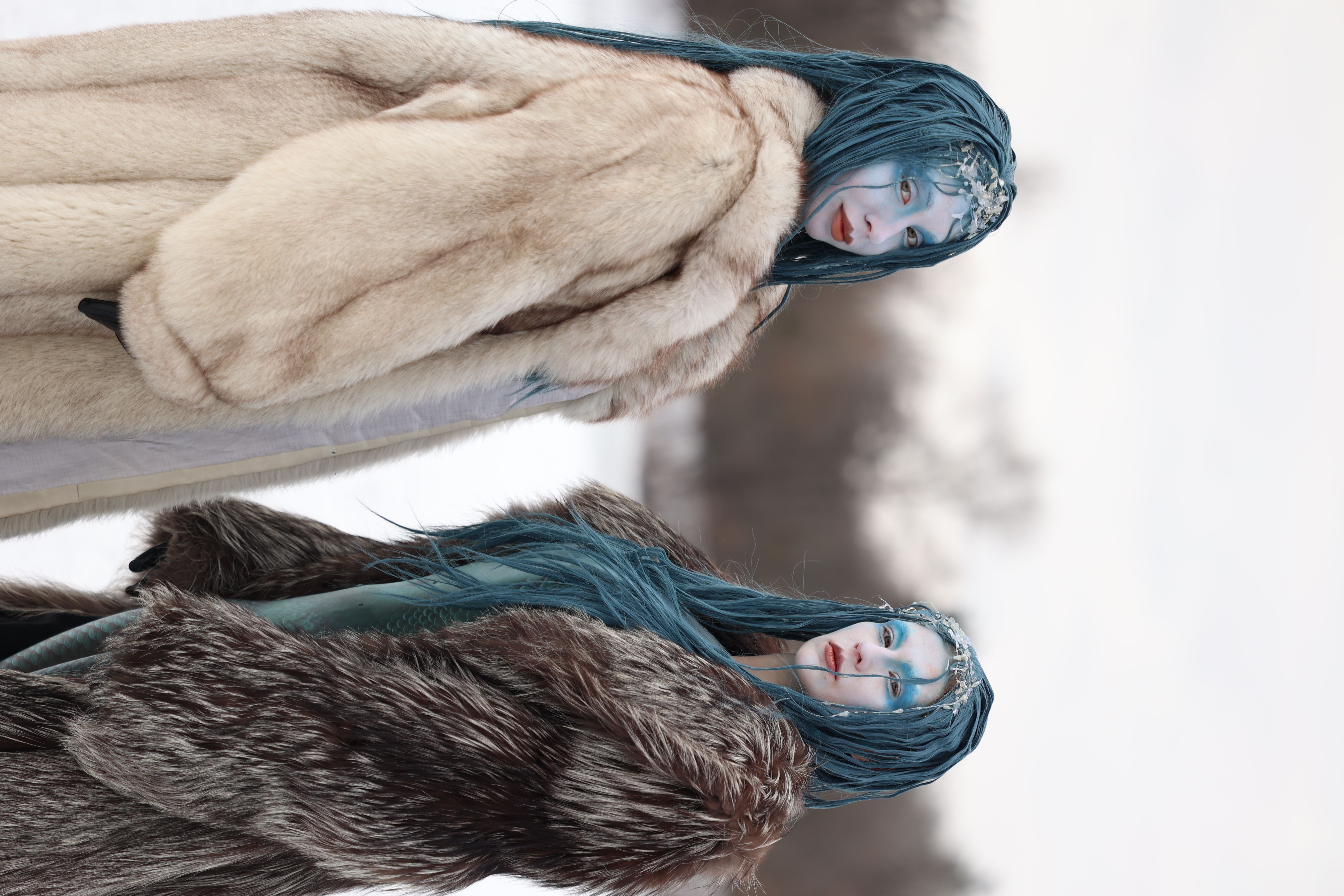 На Русанівській косі помітили русалок, які танцювали з киянами