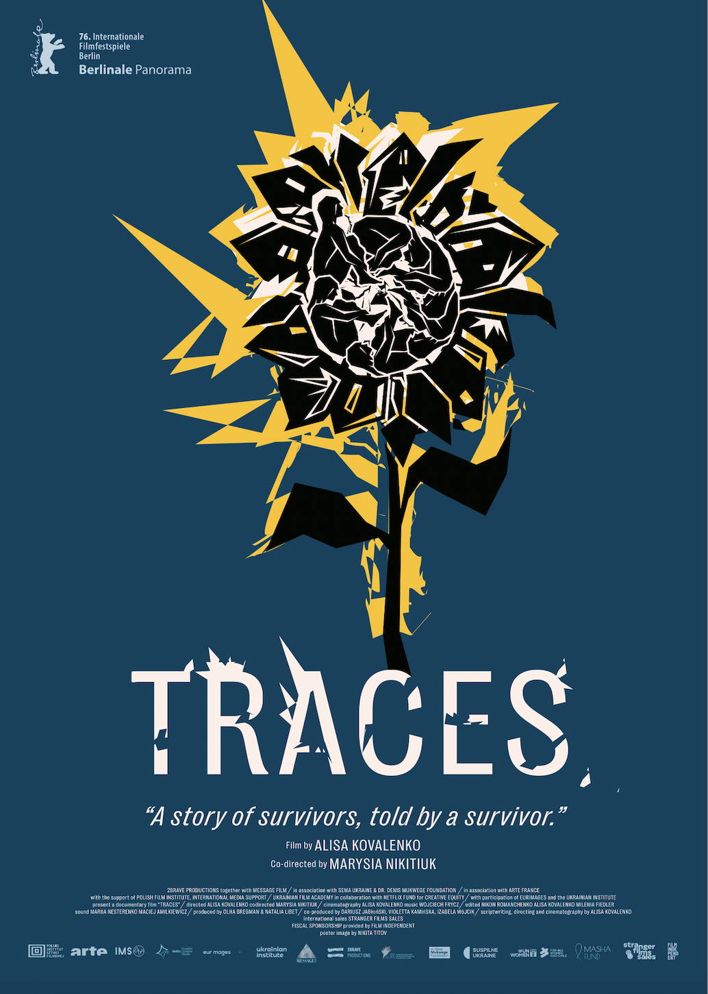 Постер адвокаційної кампанії фільму Сліди, художник Микита Тітов