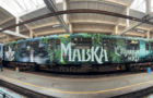 «Мавка» в метро: у Києві запустили унікальний міфічний вагон