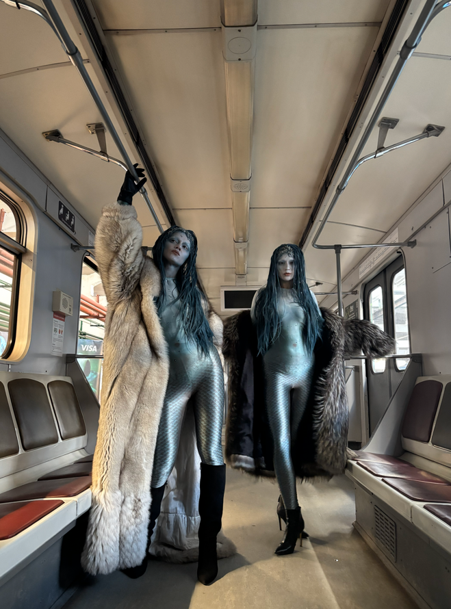 «Мавка» в метро у Києві запустили унікальний міфічний вагон