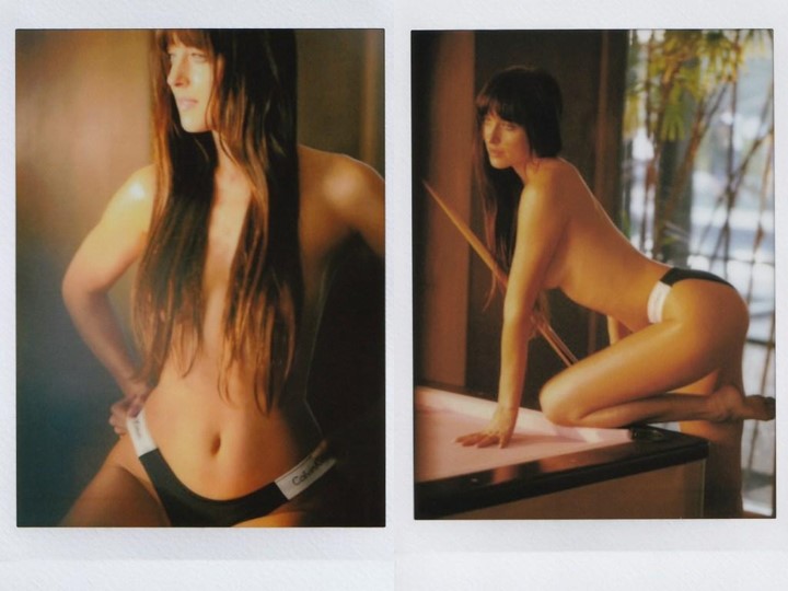 Дакота Джонсон у відвертій фотосесії для Calvin Klein