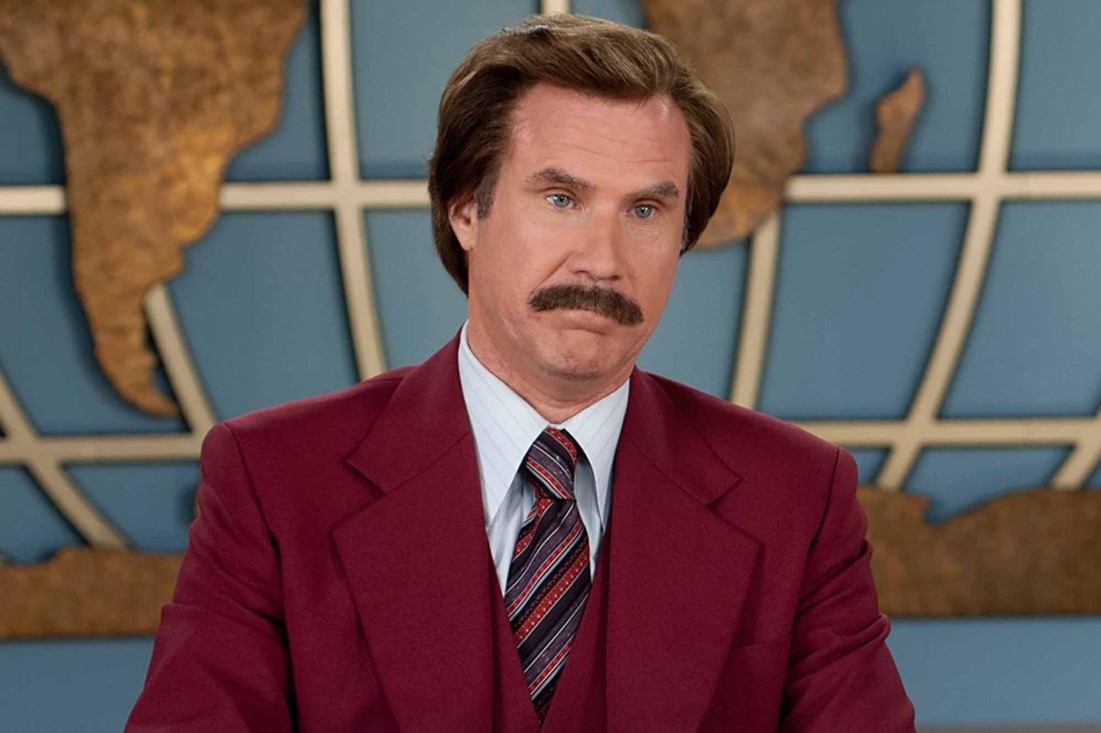 Вілл Феррелл Will Ferrell «Телеведучий Легенда про Рона Борганді» Anchorman The Legend of Ron Burgundy)